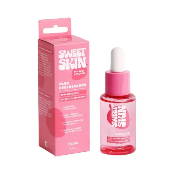 12789 - Oleo Regenerador Dailus Sweet Skin 30ml Dailus 12789 - Oleo Regenerador Dailus Sweet Skin 30ml Dailus
